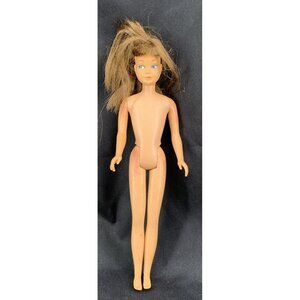 Skipper Doll 1963 Brown Brunette Hair Straight Japan Vintage